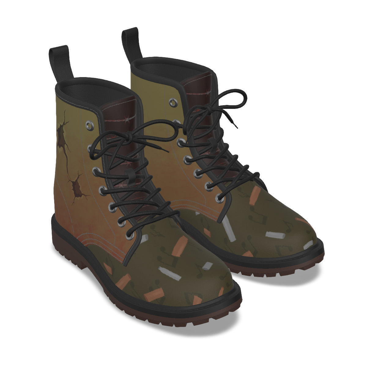 the slaughter (tma inspired) - short men's boots