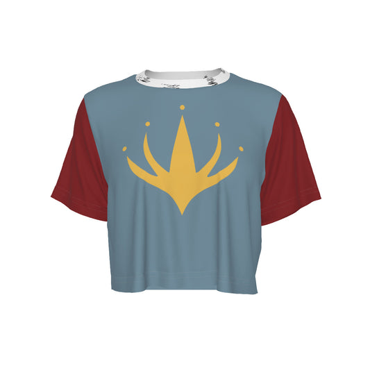 Stolas (Helluva Boss inspired) - Cropped T-Shirt