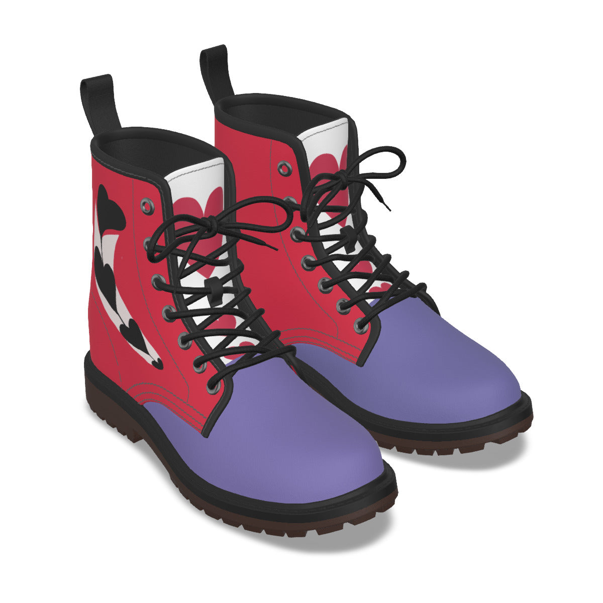 Valentino (Hazbin inspired) -  Short Boots Mens
