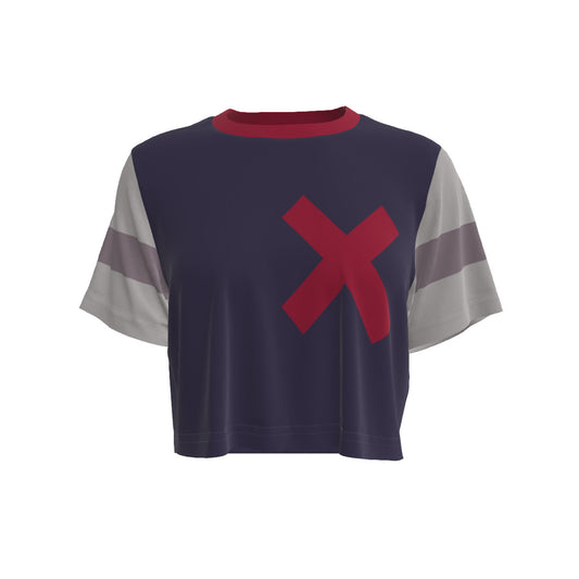 Vaggie (Hazbin inspired) - Cropped T-Shirt