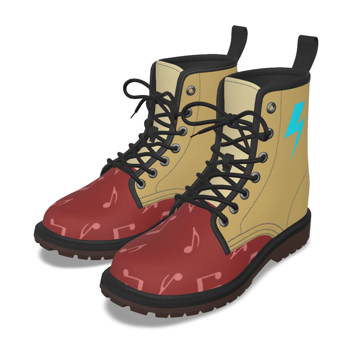 Glam Freddy (fnaf inspired) -  Short Boots Mens