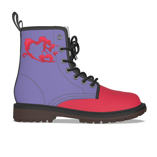 Valentino hearts (Hazbin inspired) -  Short Boots Mens