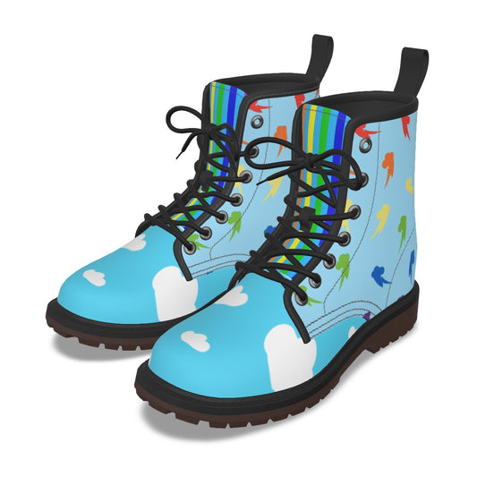 Rainbow Dash (mlp inspired) - Short Boots Women's