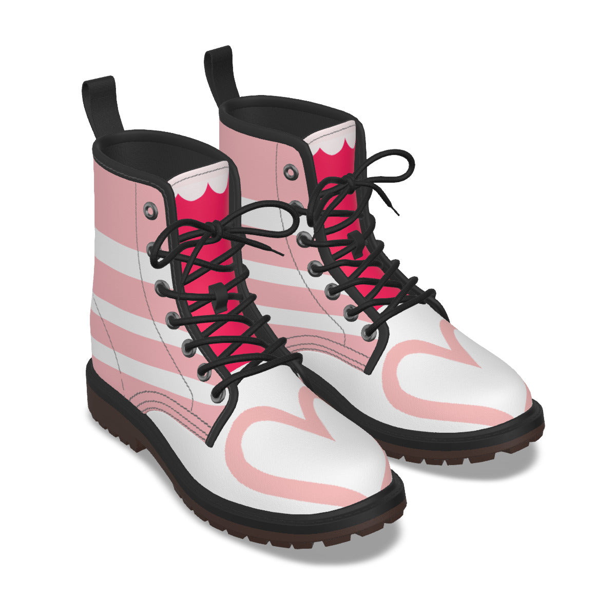 Angel Dust (Hazbin inspired) - Short Boots Mens