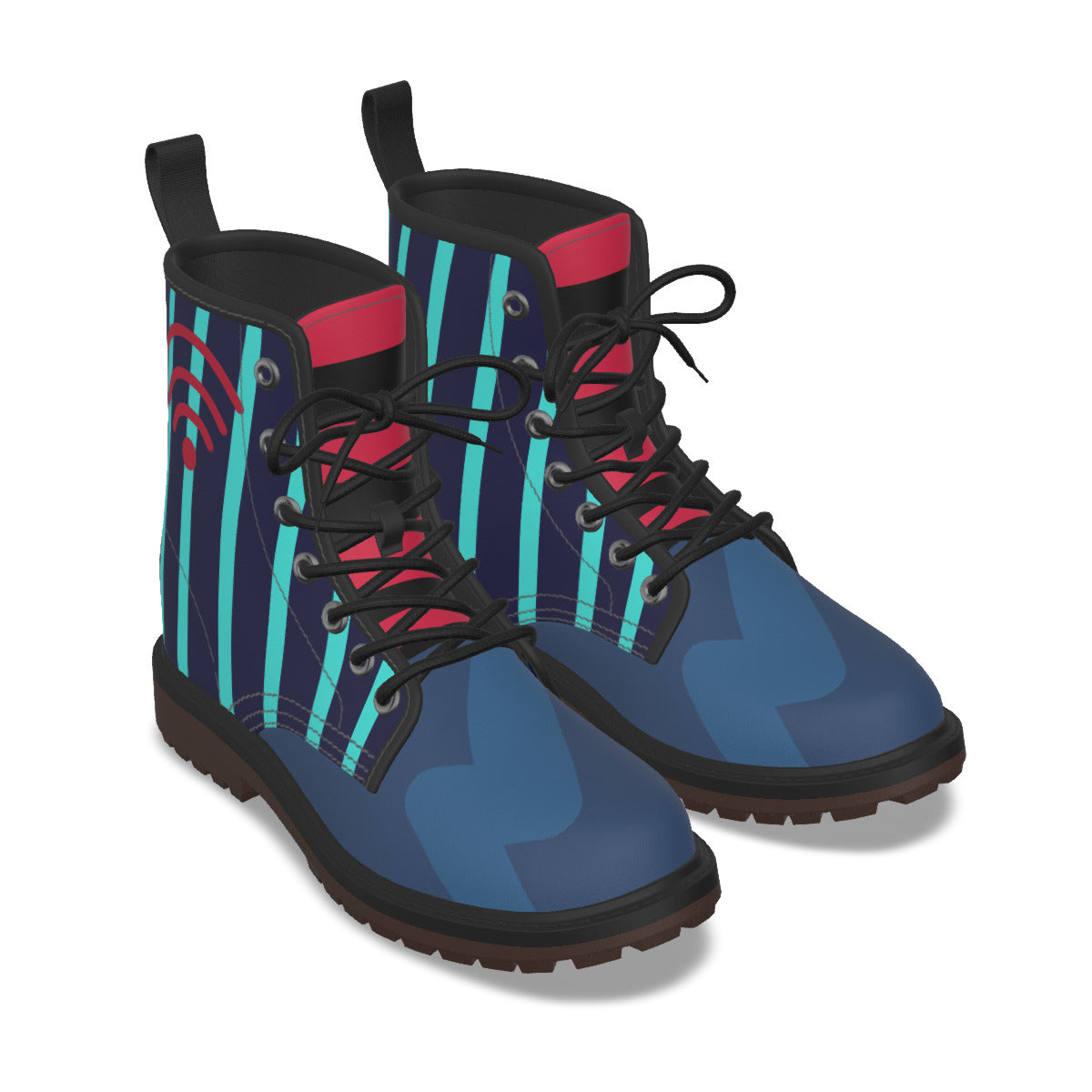 Vox (Hazbin inspired) - Short Boots Mens