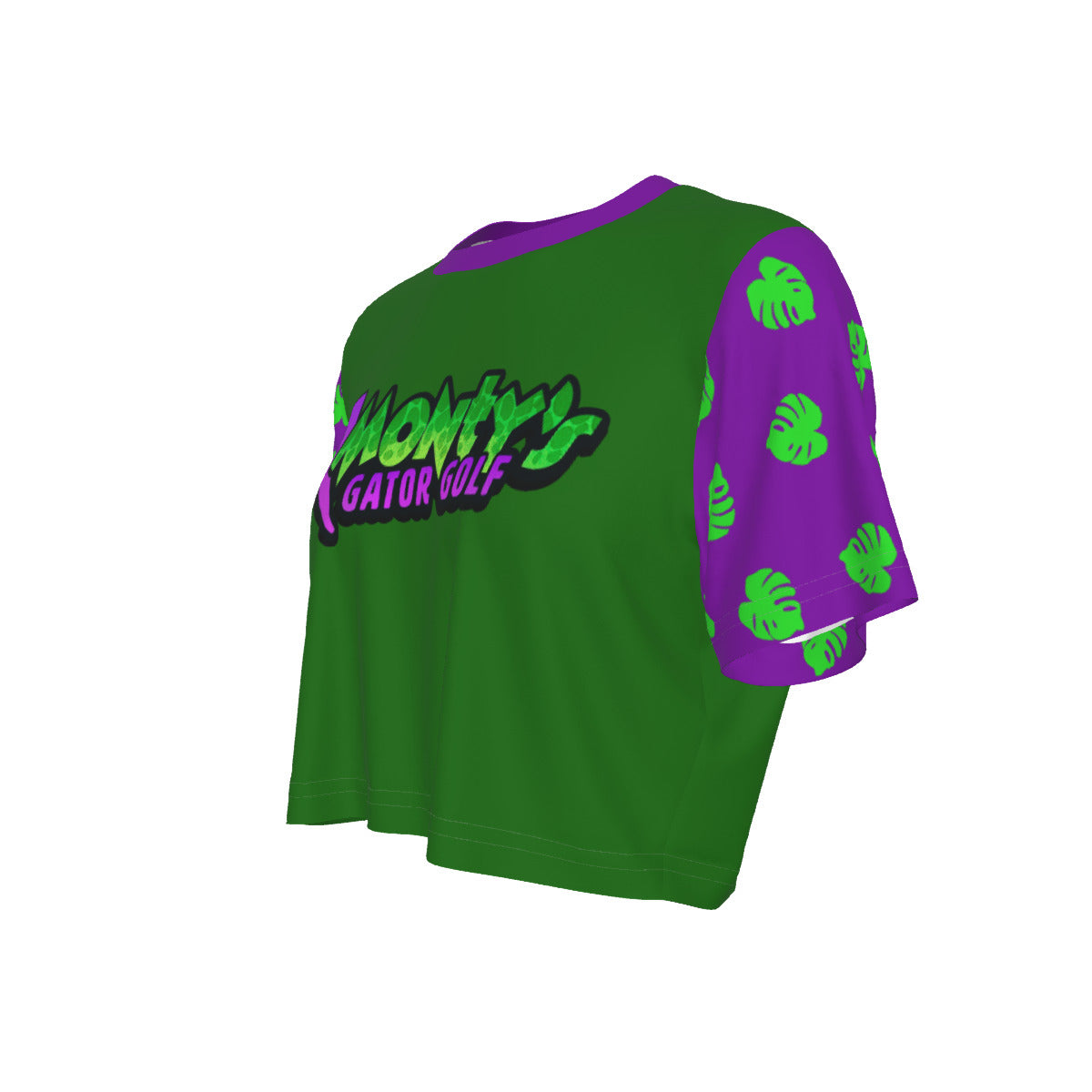 Monty Gator Golf (fnaf inspired) - Cropped T-Shirt