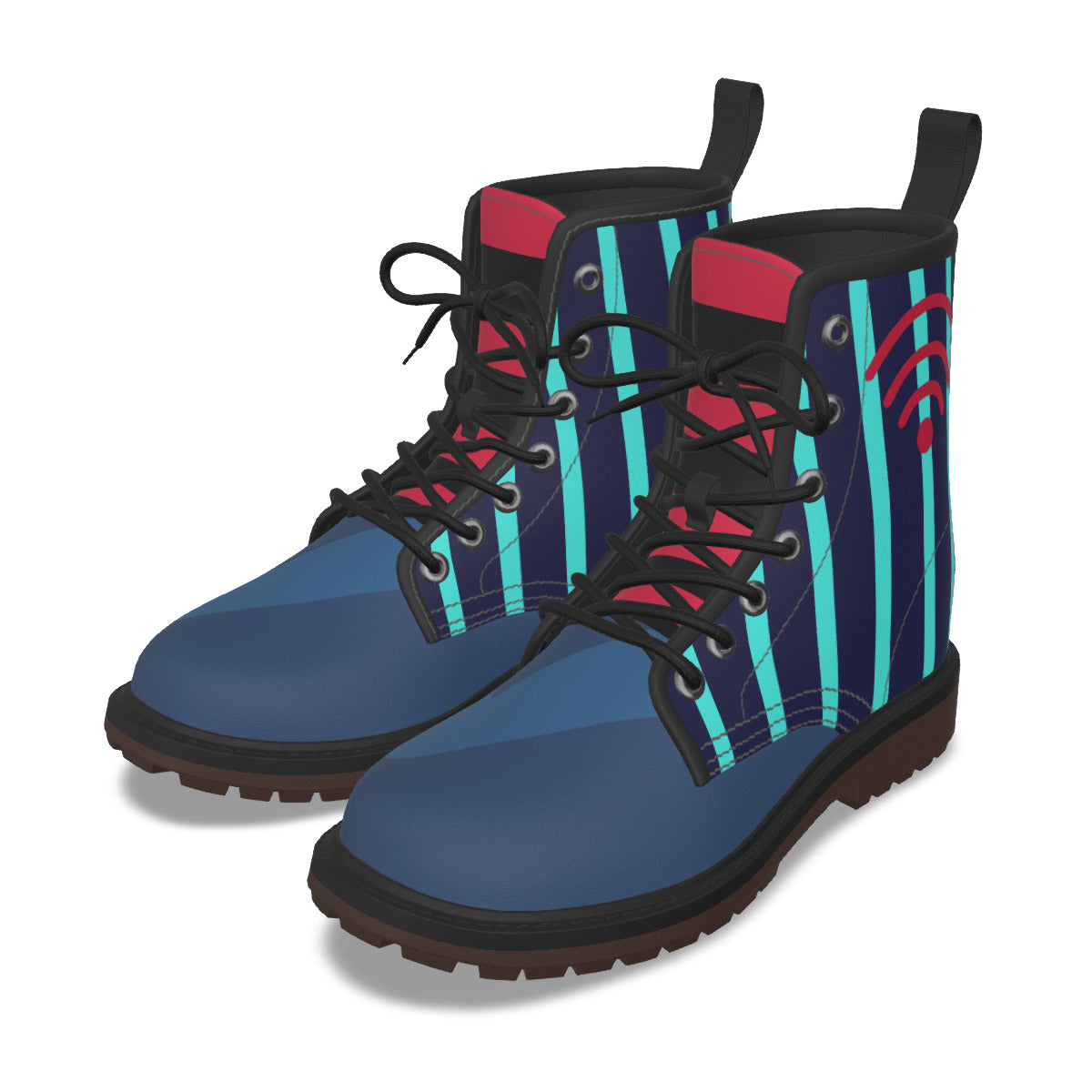 Vox (Hazbin inspired) - Short Boots Mens