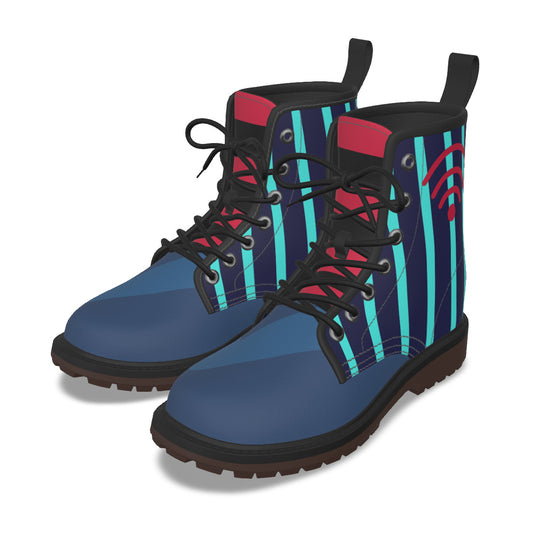 Vox (Hazbin inspired) - Short Boots Mens