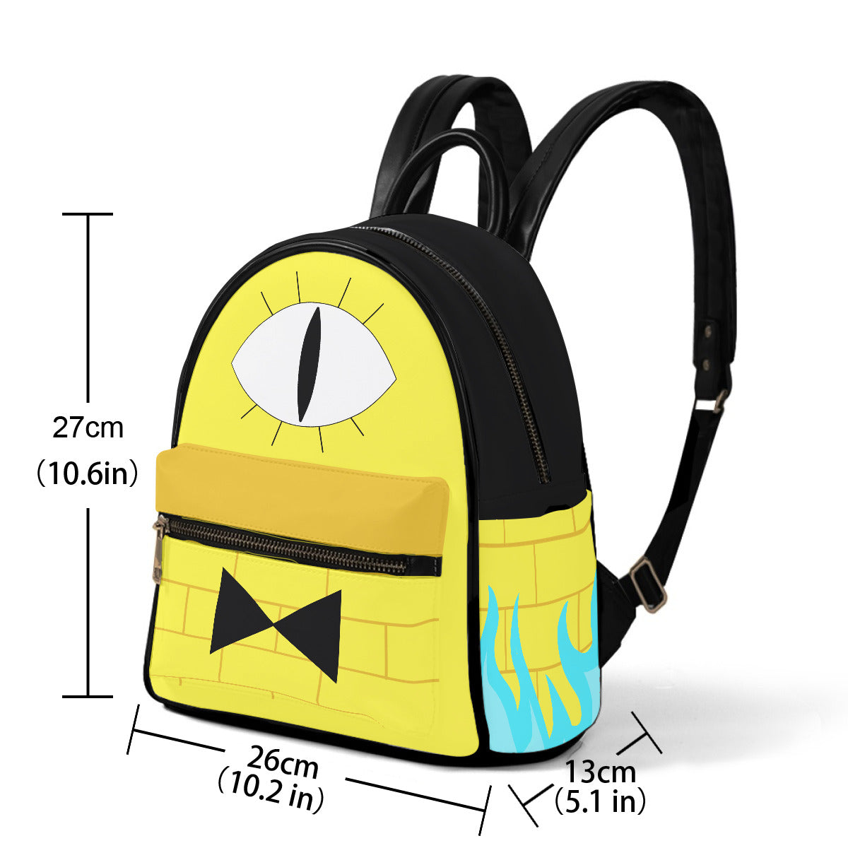 Bill (Gravity Falls inspired) - Small Size Backpack