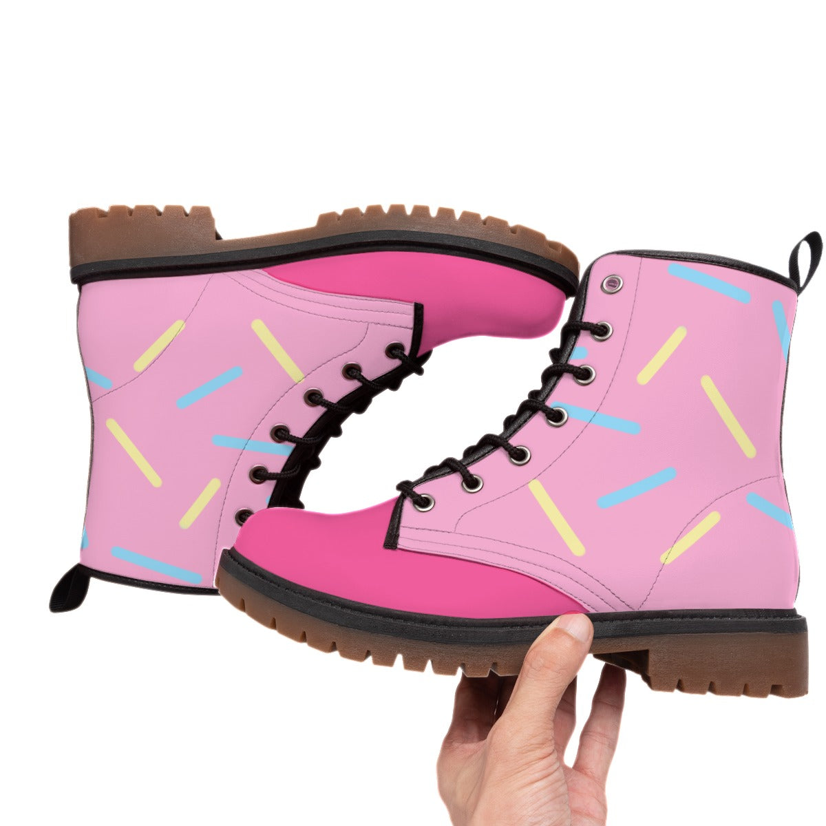Pinkie (mlp inspired) - Short Men's Boots