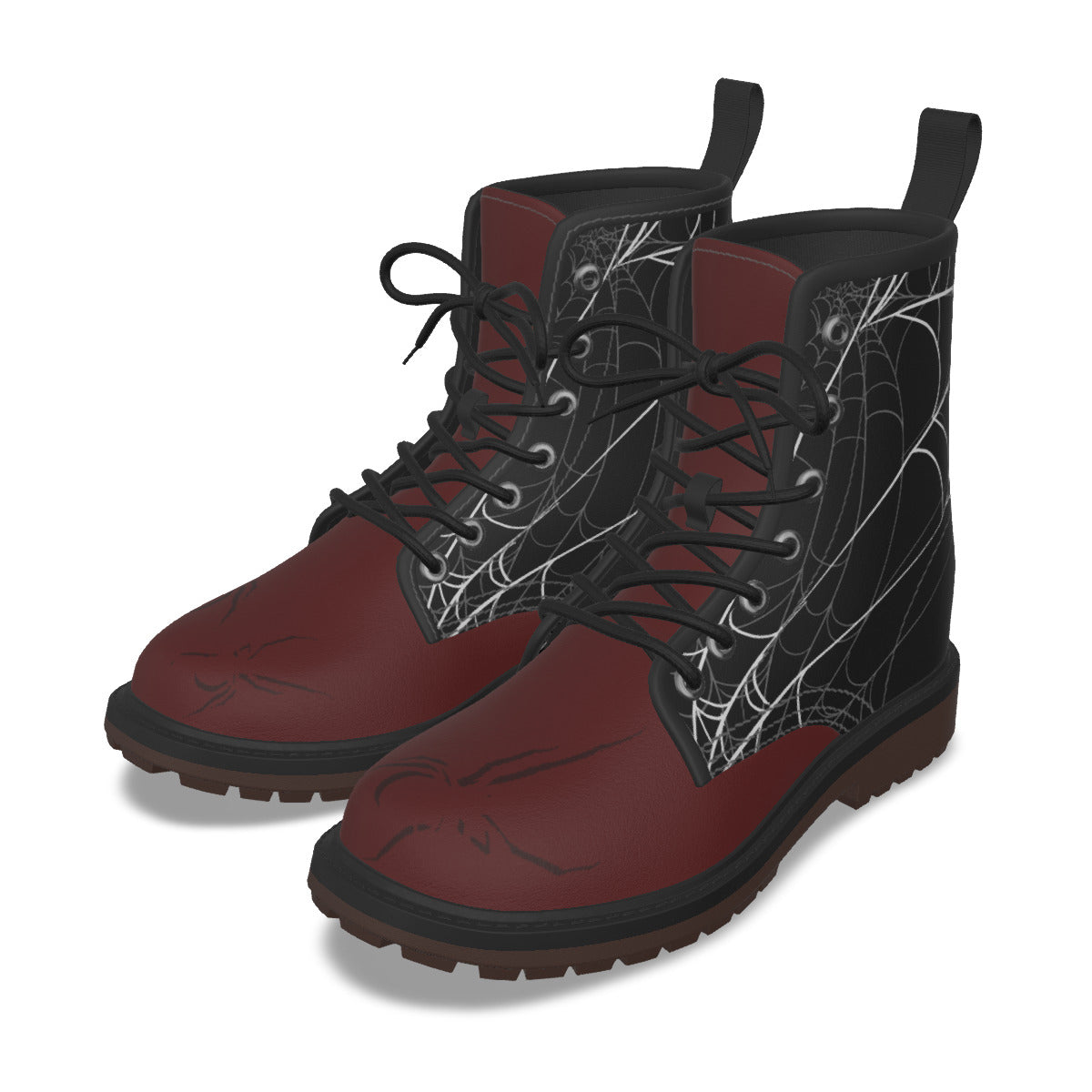 the web (tma inspired) - short men's boots