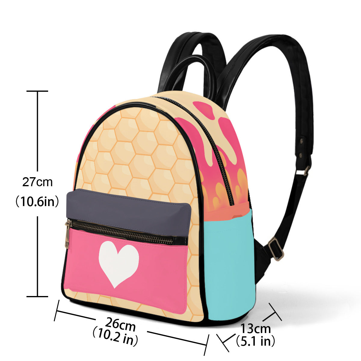 Queen Bee (Helluva Boss inspired) - Small Size Backpack