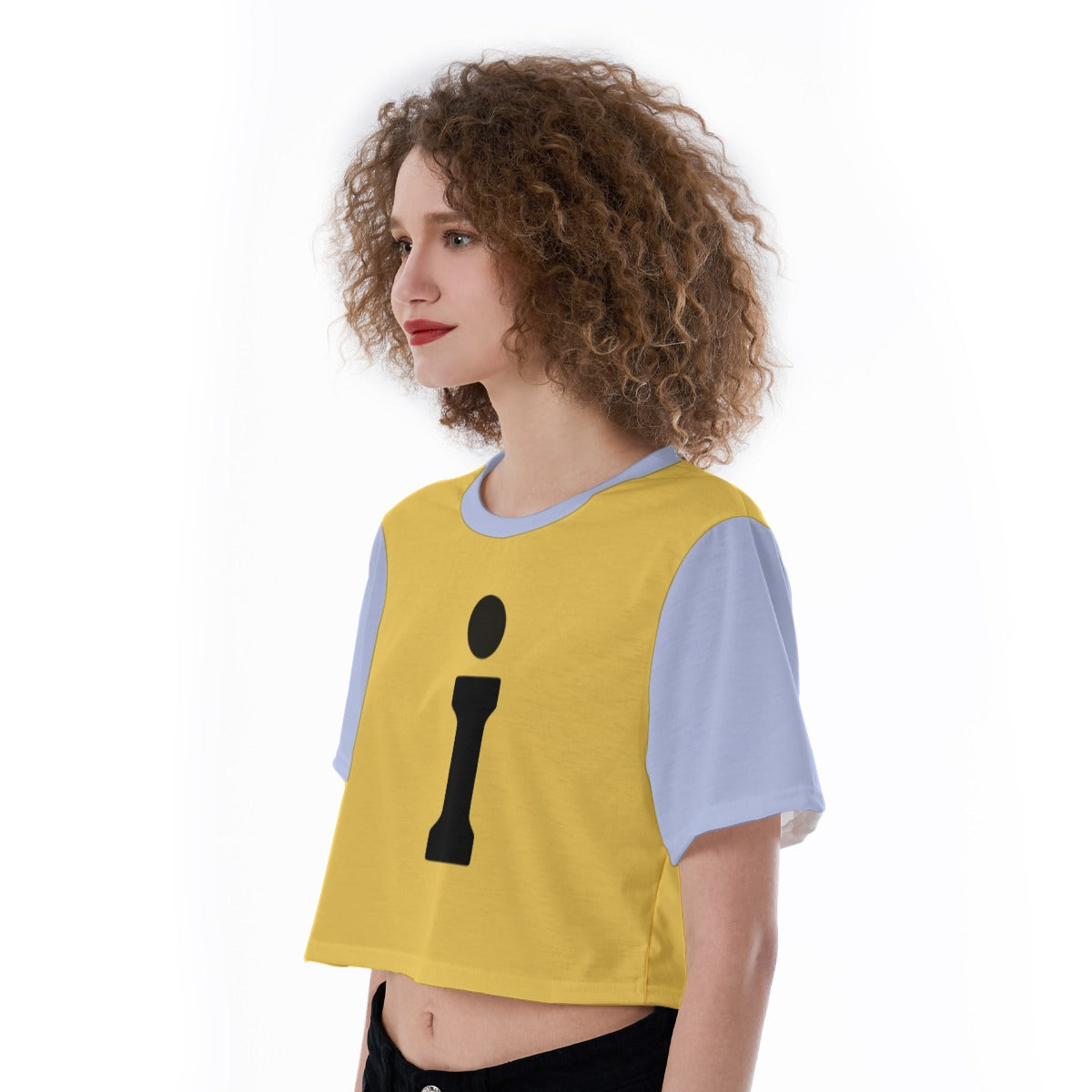 Map Bot (fnaf inspired) - Cropped T-Shirt