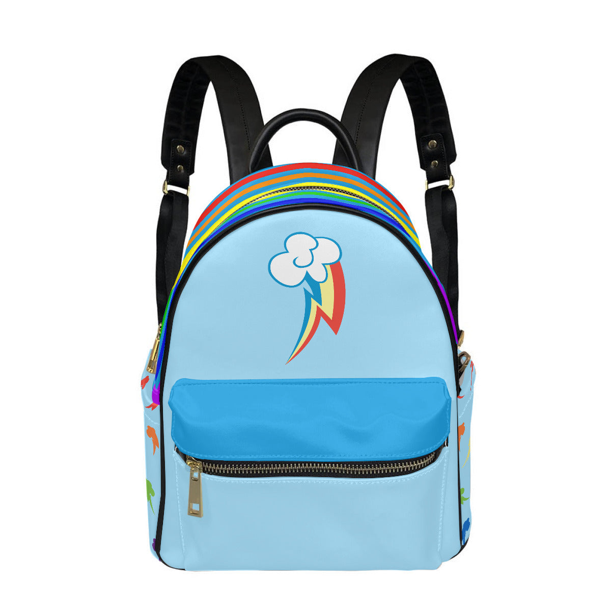 Rainbow Dash (mlp inspired) - Small Size Backpack