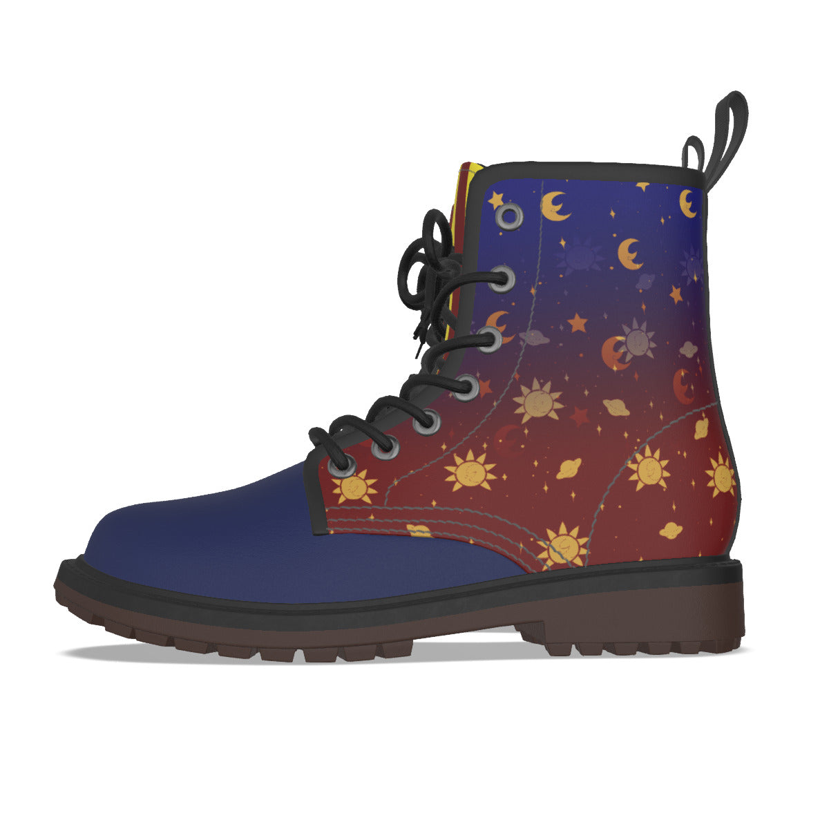 Eclipse (fnaf inspired) -  Short Boots Mens