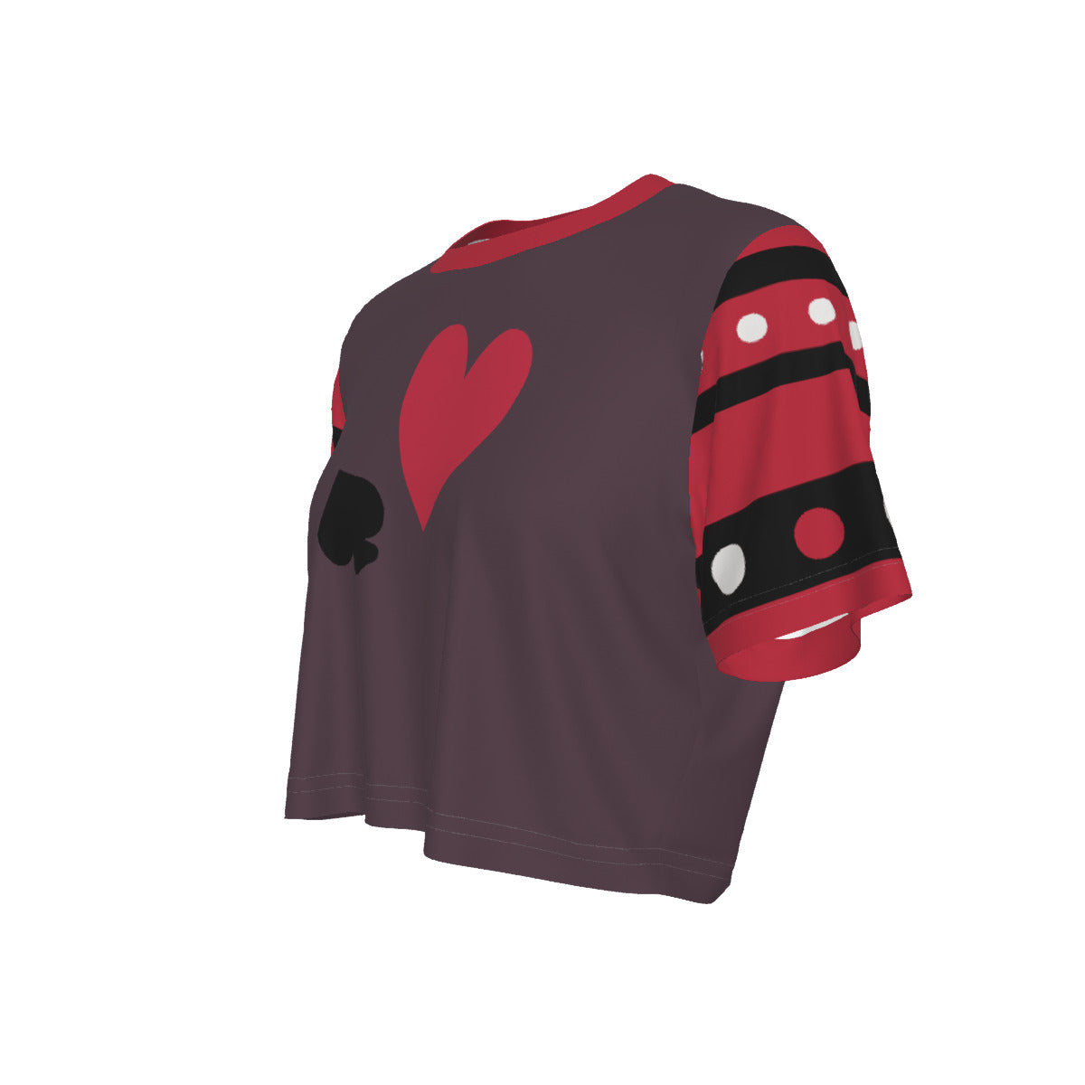 Husk (Hazbin inspired) - Cropped T-Shirt