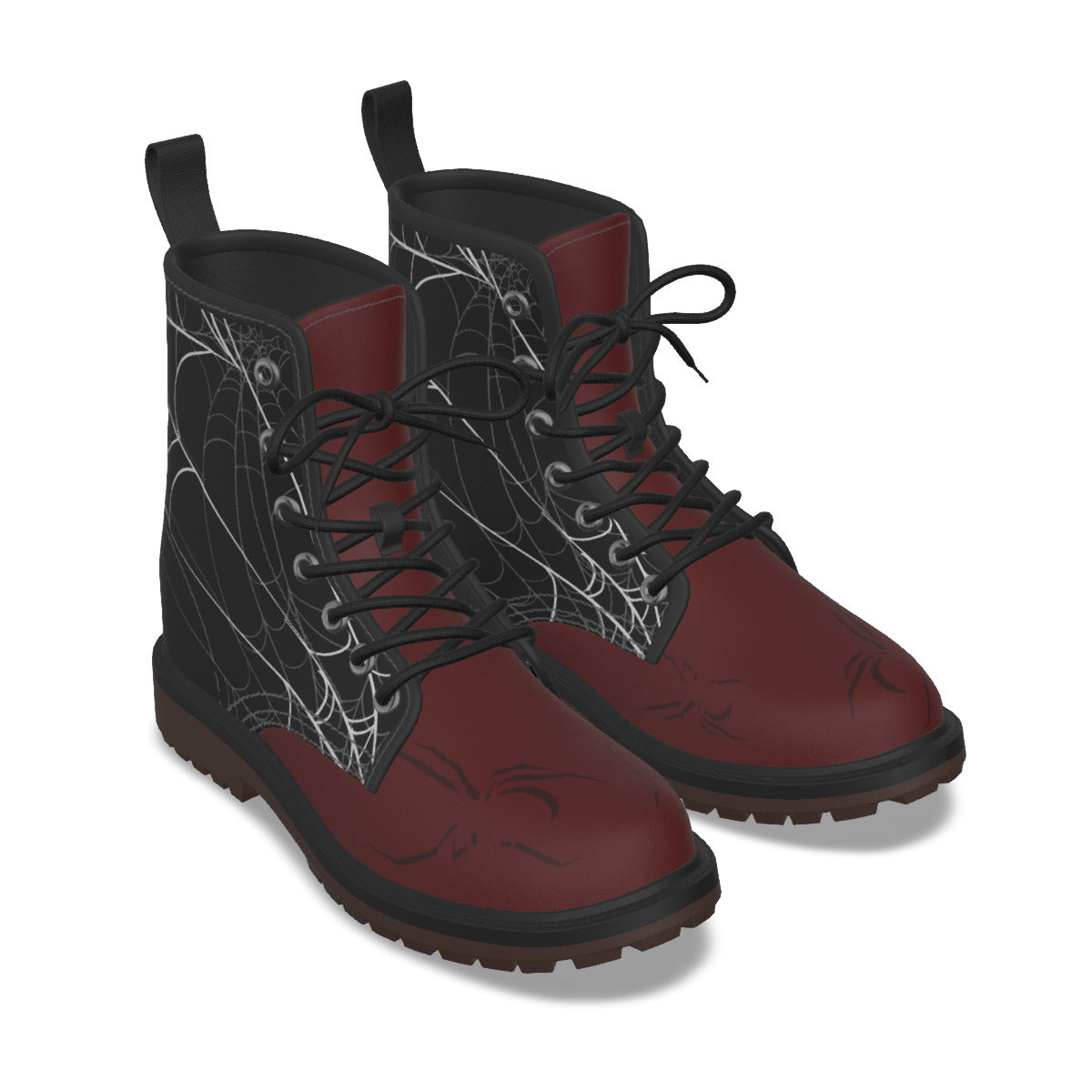 the web (tma inspired) - short men's boots