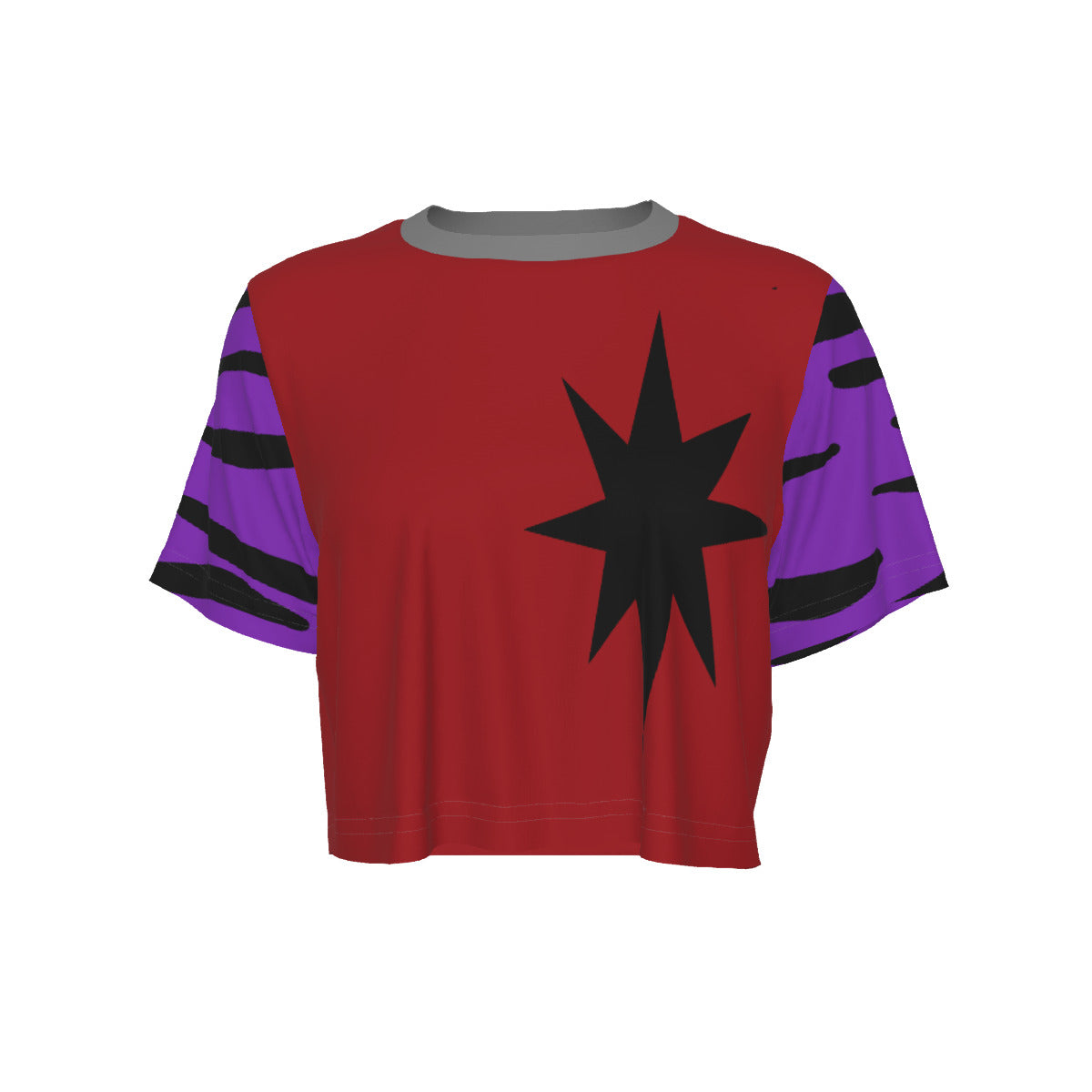Roxy (fnaf inspired) - Cropped T-Shirt
