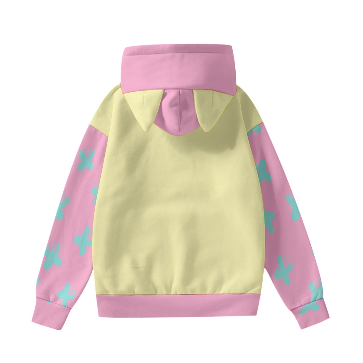 Fluttershy (mlp inspired) - Hoodie with Ears