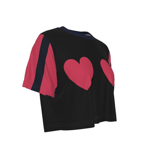 Velvette (Hazbin inspired) - Cropped T-Shirt