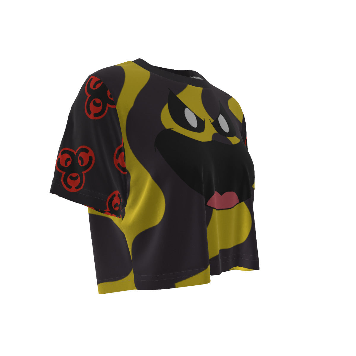 Icky Licky (ppt inspired) - Cropped T-Shirt