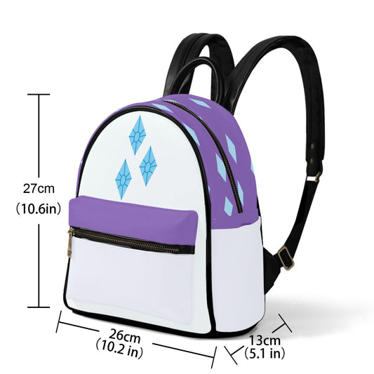 Rarity (mlp inspired) - Small Size Backpack