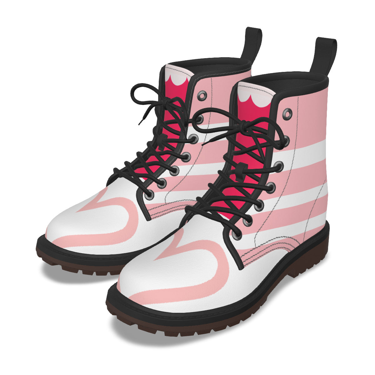 Angel Dust (Hazbin inspired) - Short Boots Mens