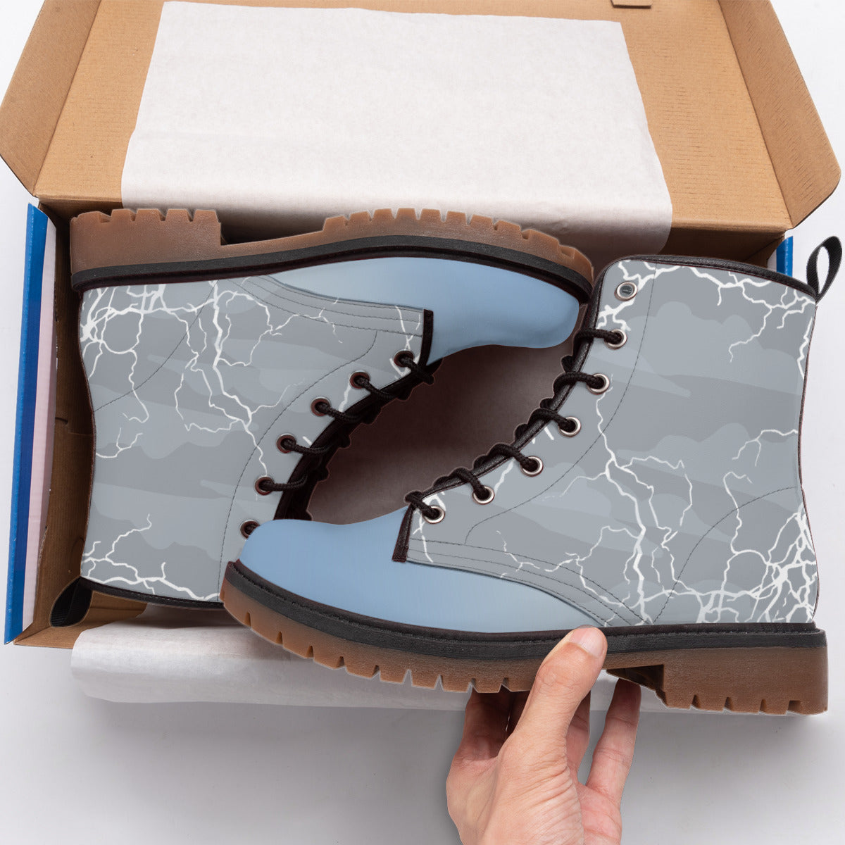the vast light (tma inspired) - short men's boots