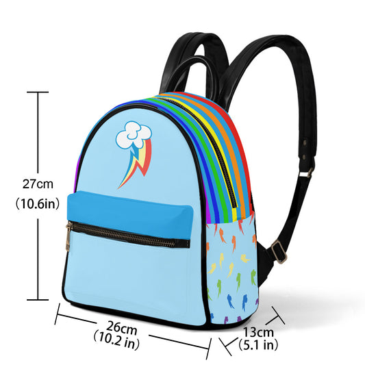Rainbow Dash (mlp inspired) - Small Size Backpack