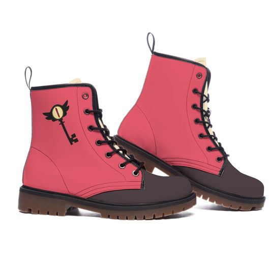 Charlie (Hazbin inspired) - Short Boots Women's