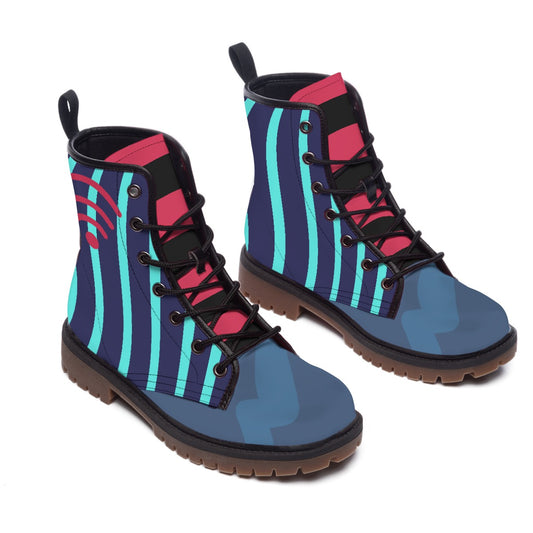 Vox (Hazbin inspired) - Short Boots Women's