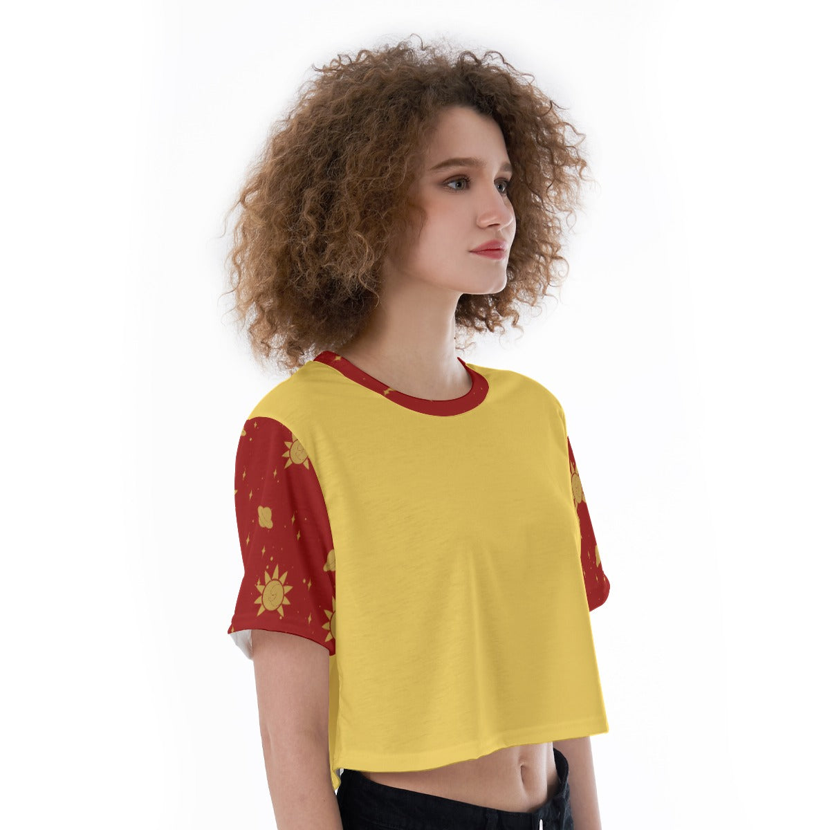 Sundrop (fnaf inspired) - Cropped T-Shirt