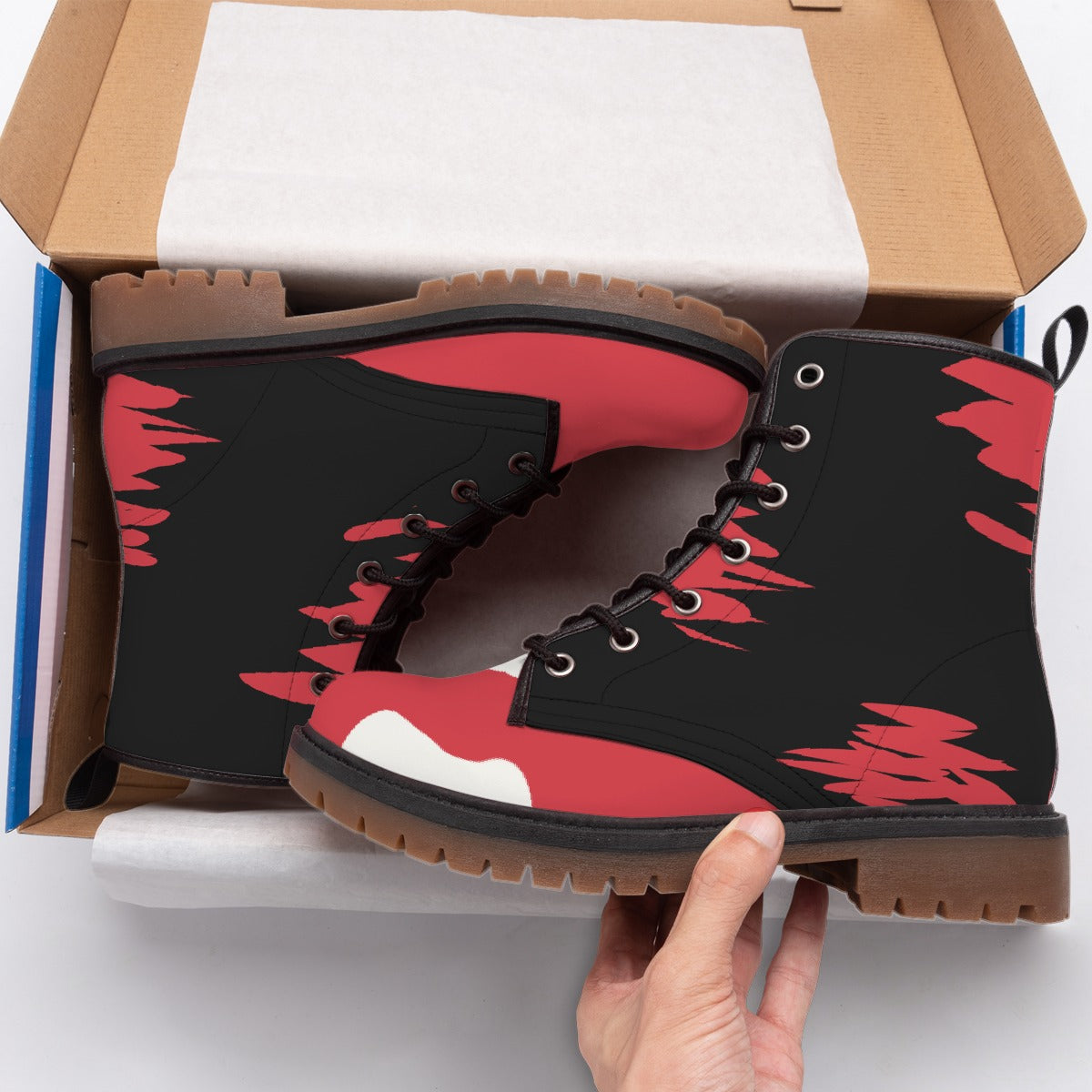 Millie (Helluva Boss inspired) -  Short Boots Mens