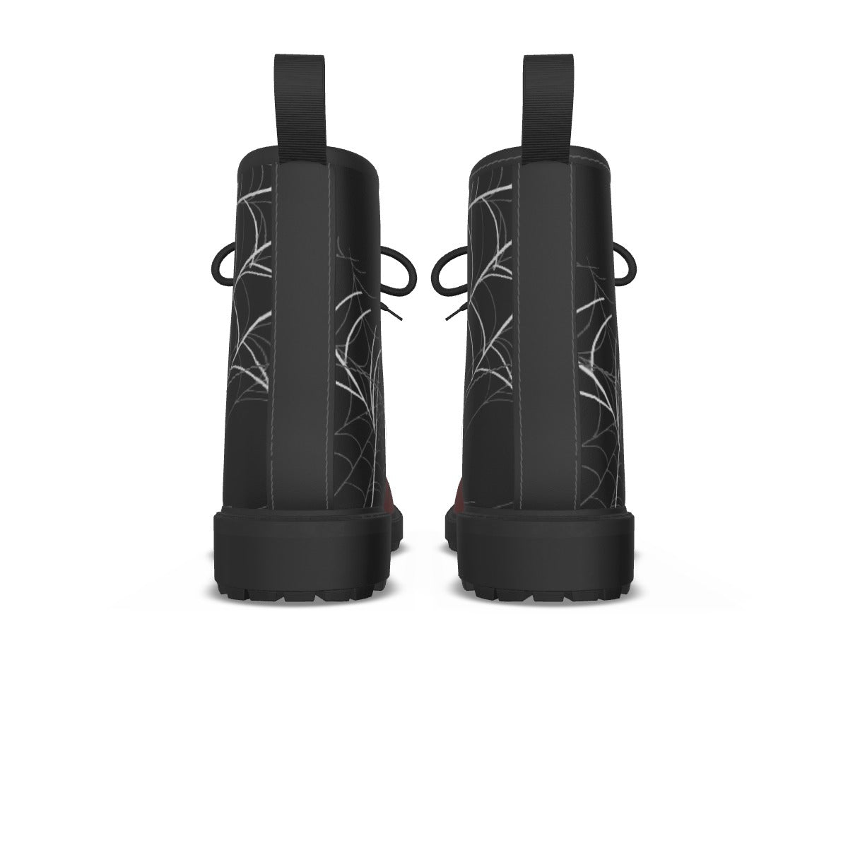 the web (tma inspired) - short woman's boots