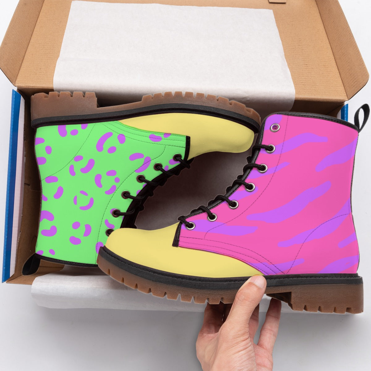 Glam Chica (fnaf inspired) - Short Men's Boots