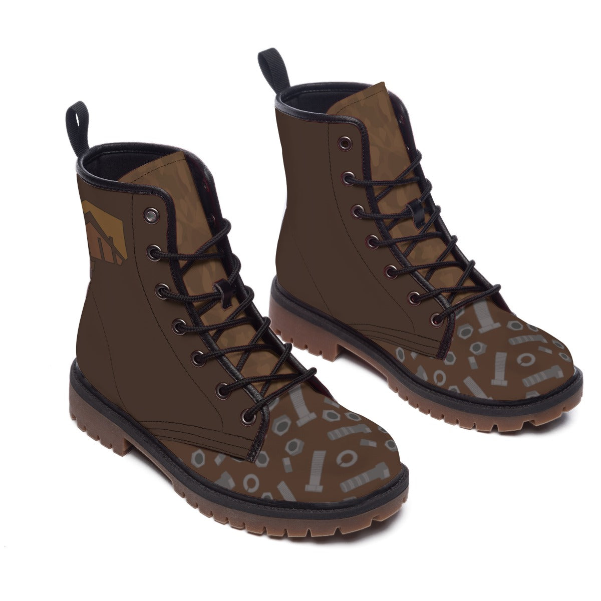 construction coven (toh inspired) - short men's boots