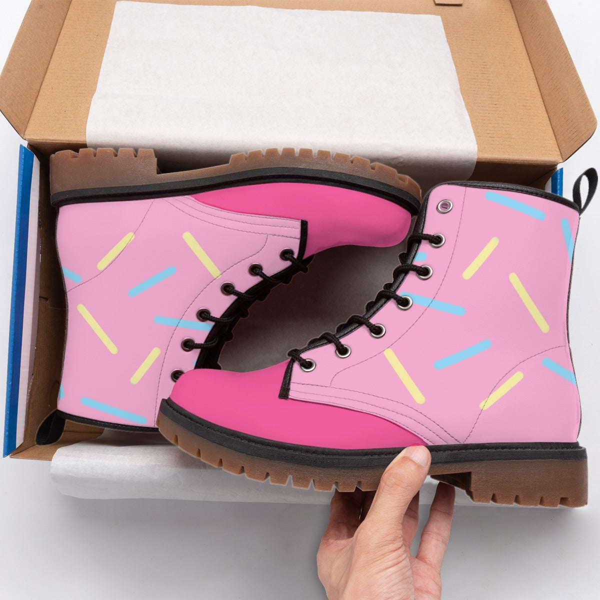 Pinkie (mlp inspired) - Short Boots Women's