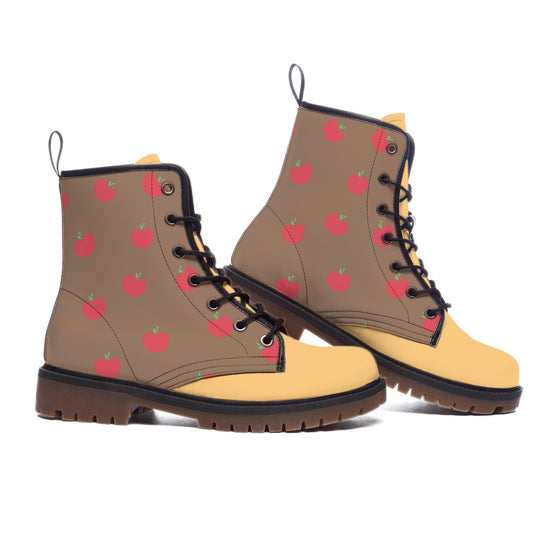 Applejack (mlp inspired) -  Short Boots Mens