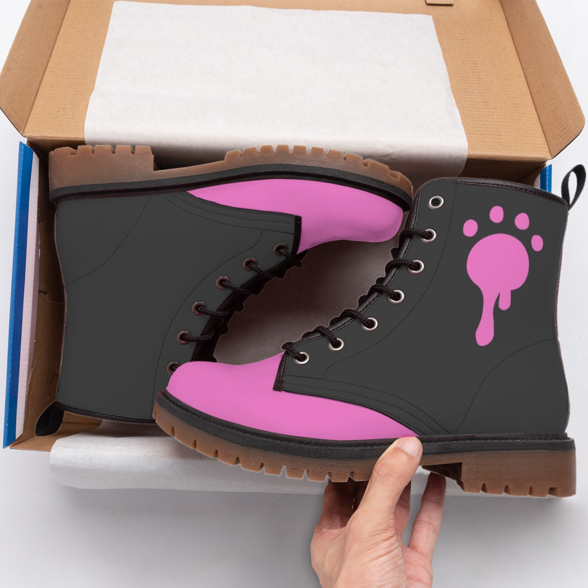 Emberlynn (Helluva Boss inspired) - Short Boots Women's