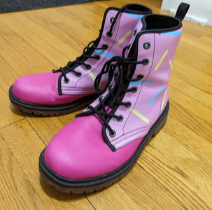 Pinkie (mlp inspired) - Short Men's Boots