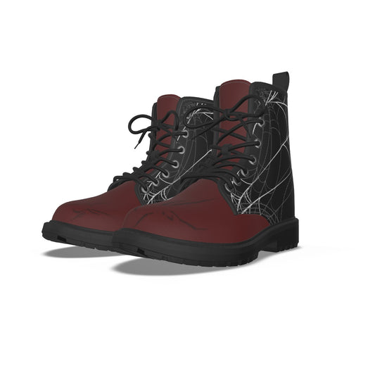 the web (tma inspired) - short woman's boots