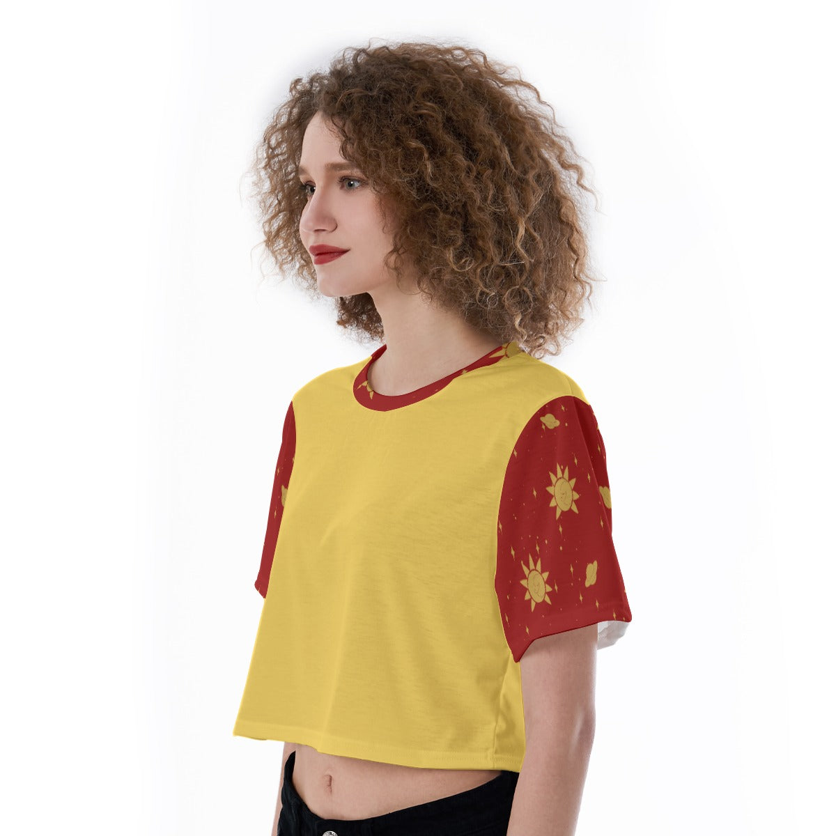 Sundrop (fnaf inspired) - Cropped T-Shirt