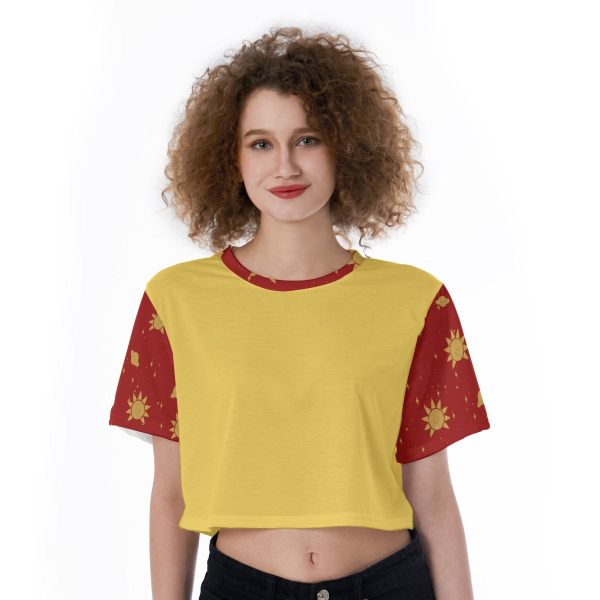 Sundrop (fnaf inspired) - Cropped T-Shirt