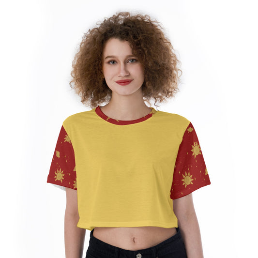 Sundrop (fnaf inspired) - Cropped T-Shirt