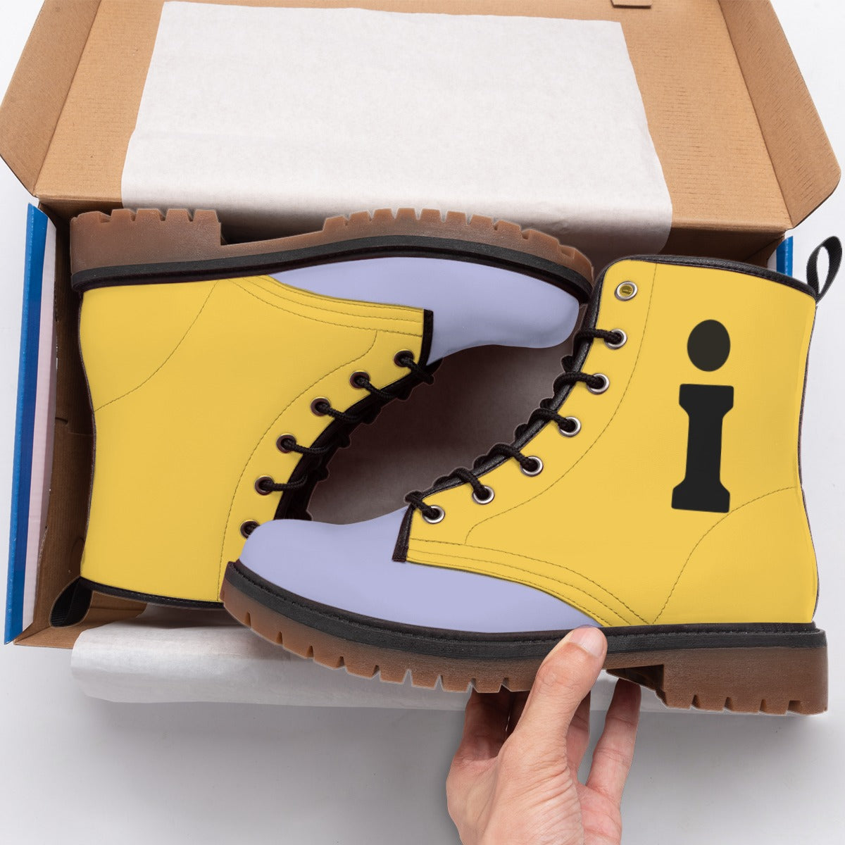 Map Bot (FNAF inspired) - short mens boots