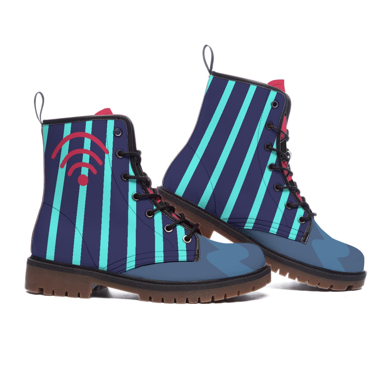 Vox (Hazbin inspired) - Short Boots Women's