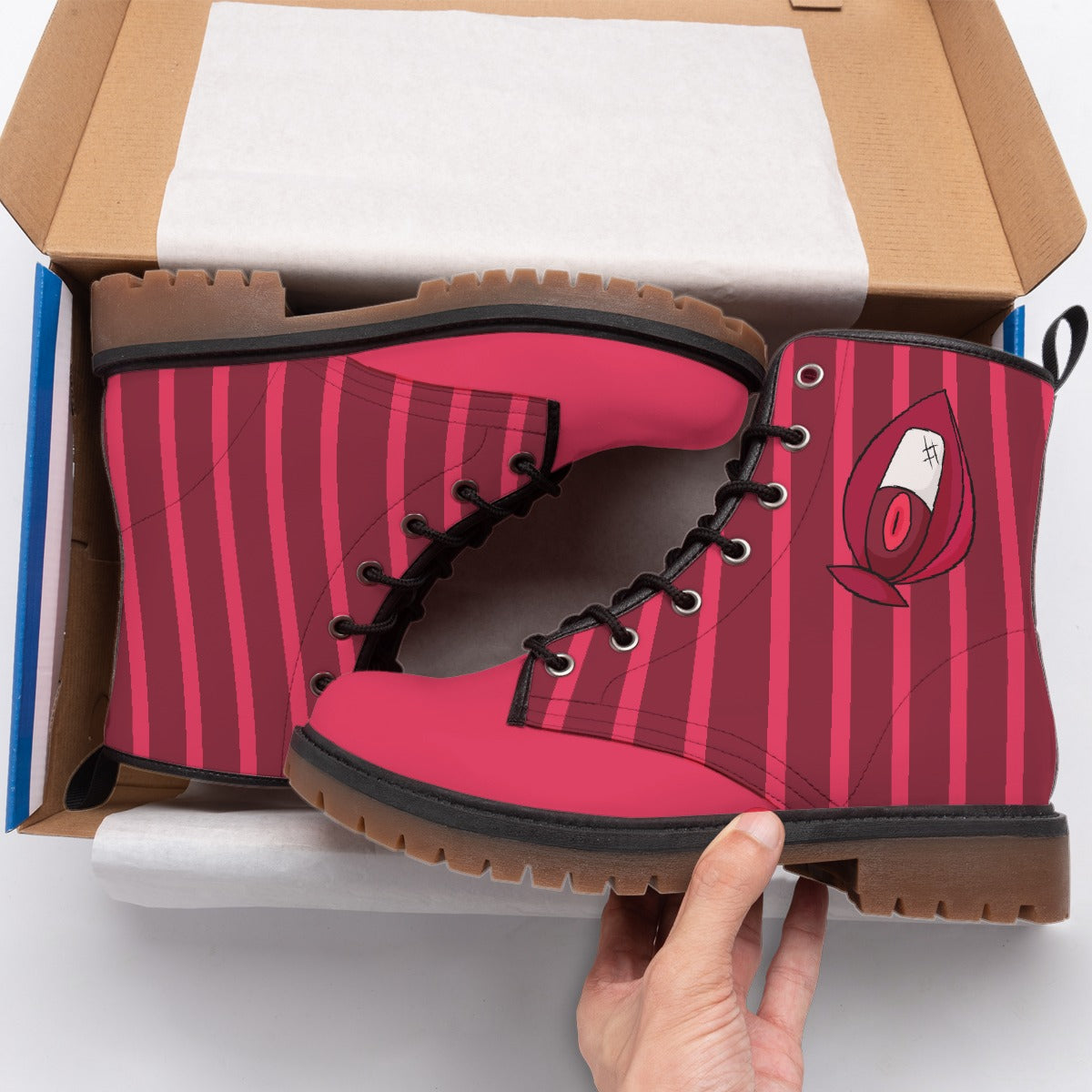Alastor (Hazbin inspired) - Short Boots Women's