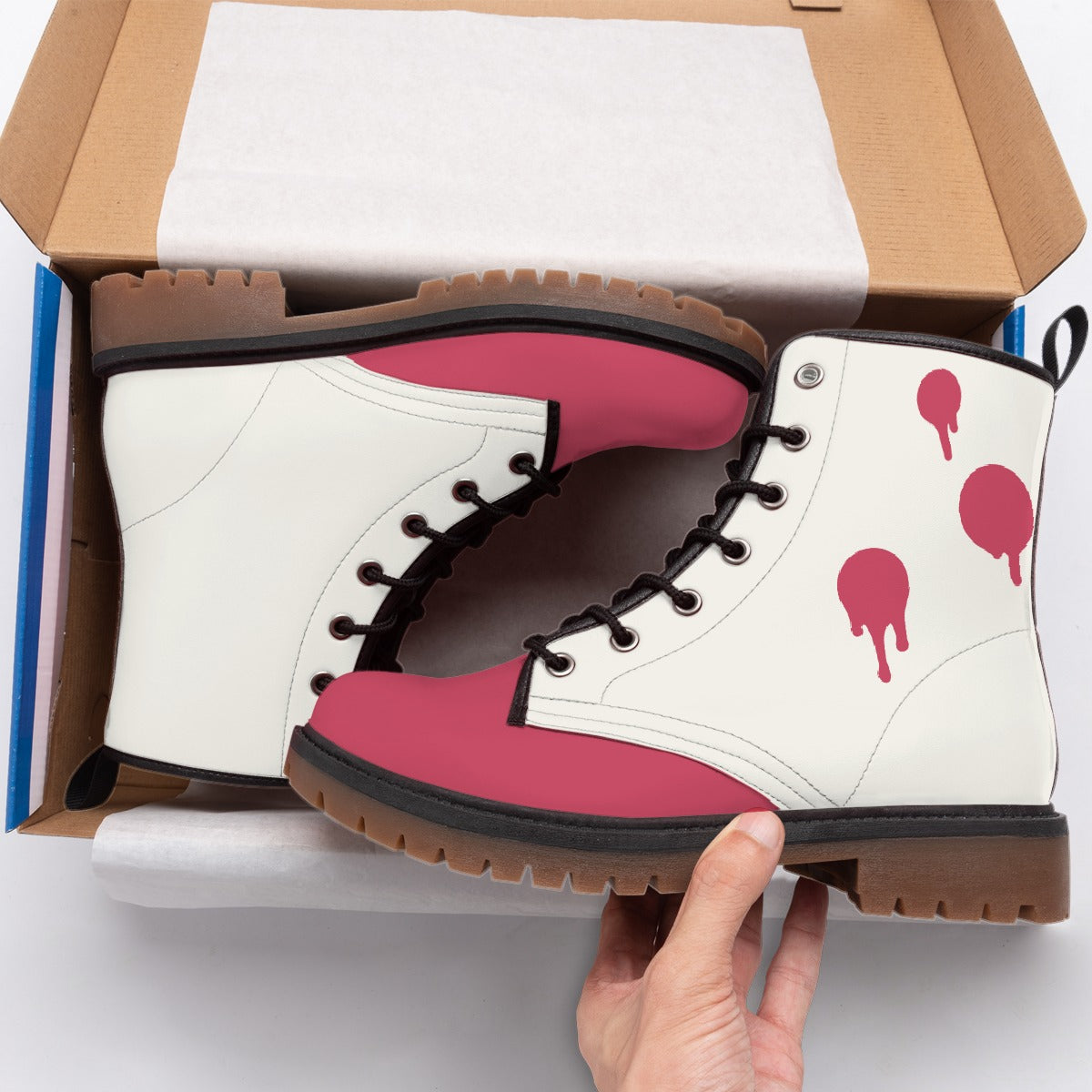 Niffty (Hazbin inspired) - Short Boots Women's