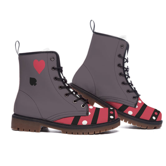 Husk (Hazbin inspired) - Short Boots Women's
