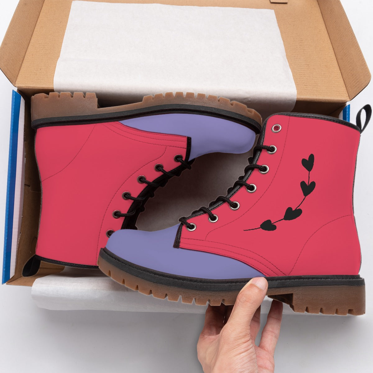 Valentino (Hazbin inspired) - Short Boots Women's